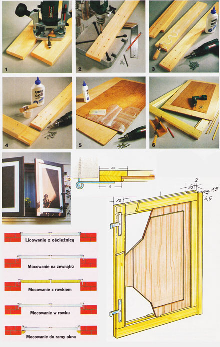 okiennice jak zrobic